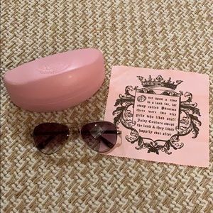 Women’s Juicy Couture Aviator Sunglasses